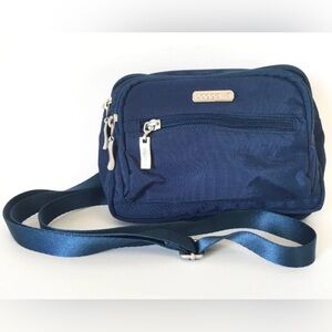 Baggallini Crossbody Convertible Belt Bag Blue Small Travel Purse